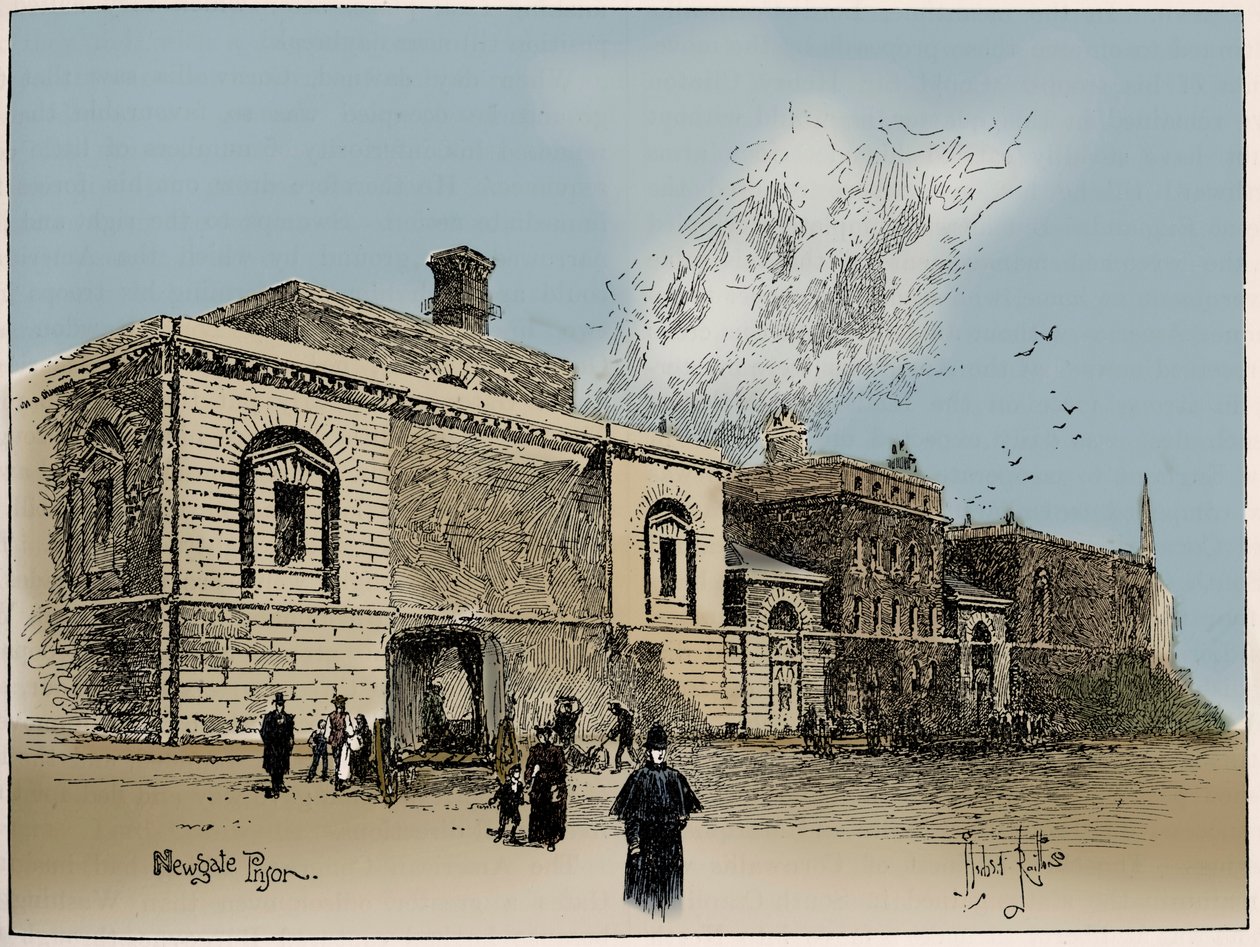 Newgate börtön, London alkotó: Unbekannter Künstler