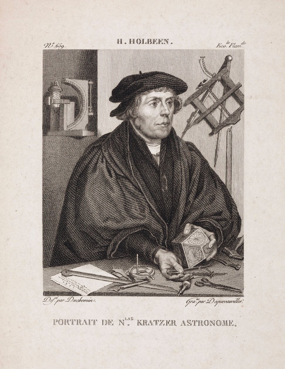 Nicholas Kratzer német csillagász, 1528 alkotó: Unbekannt