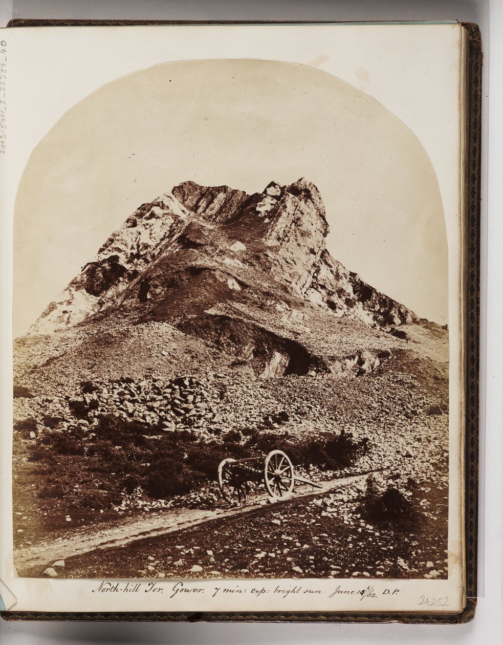 North Hill Tor, Gower-félsziget, Dél-Wales, 1862. június 14 alkotó: Unbekannt