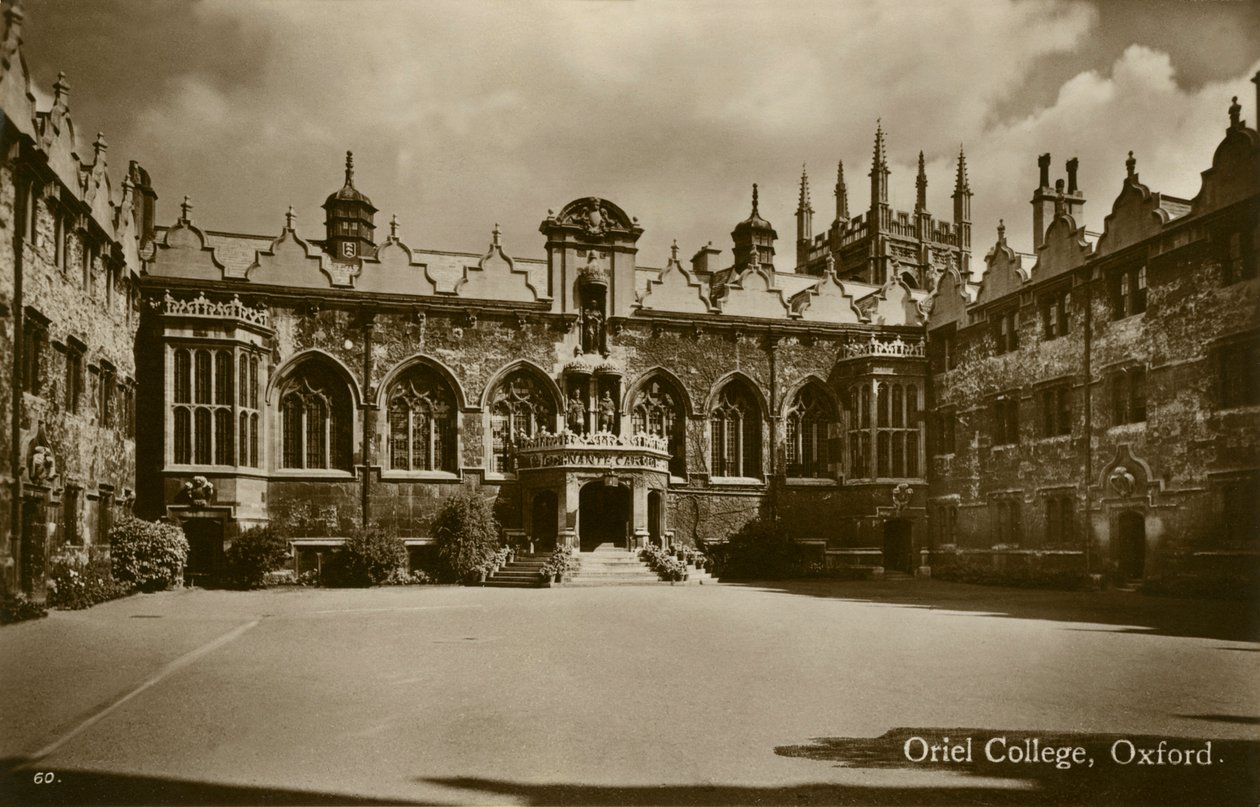 Oriel College, Oxford alkotó: Unbekannter Künstler