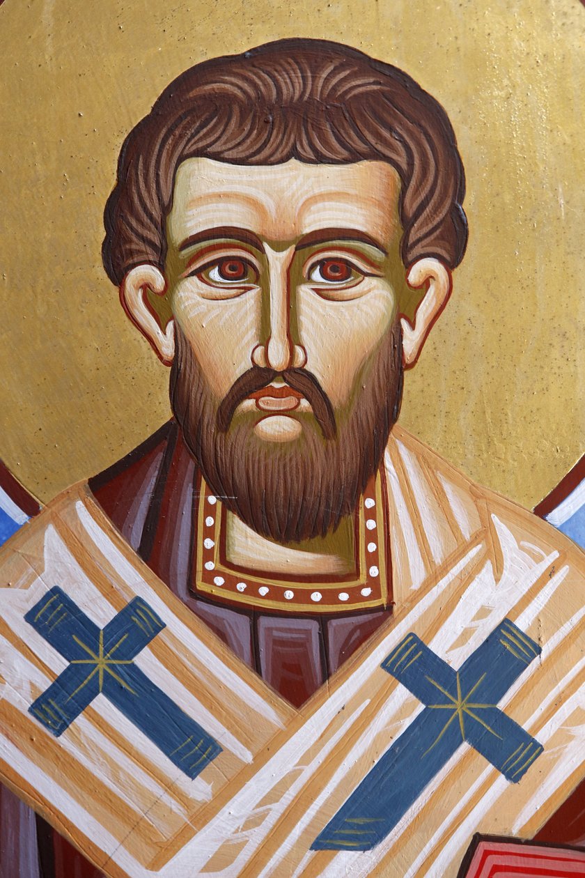 Ortodox kórus Pedoulasban, Cipruson. Saint Eleftheros, 20150510, Pedoulas, Ciprus alkotó: Unbekannt