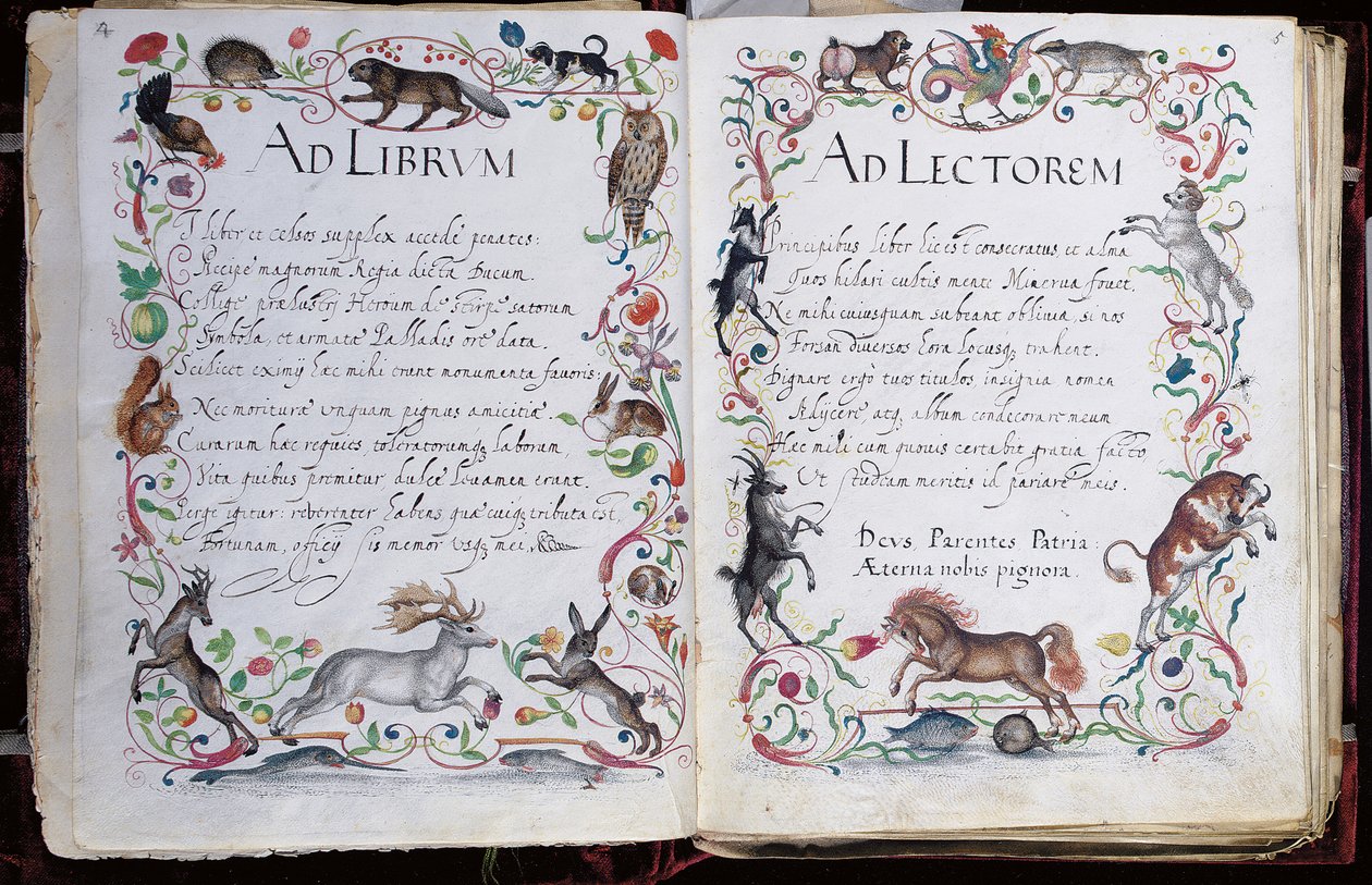 Lapok Philipp Hainhofer, 1596-1633 Amicorum albumából alkotó: Unbekannt