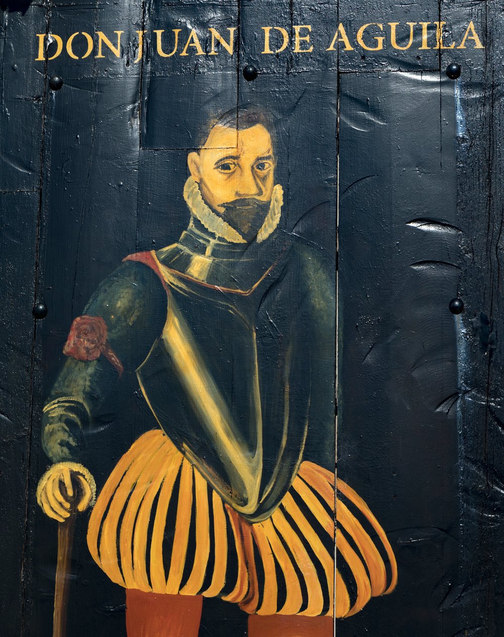 Juan del Aguila festménye a Bulman kocsmán kívül, Summercove, Kinsale, Cork megye, Írország (fotó) alkotó: Unbekannt