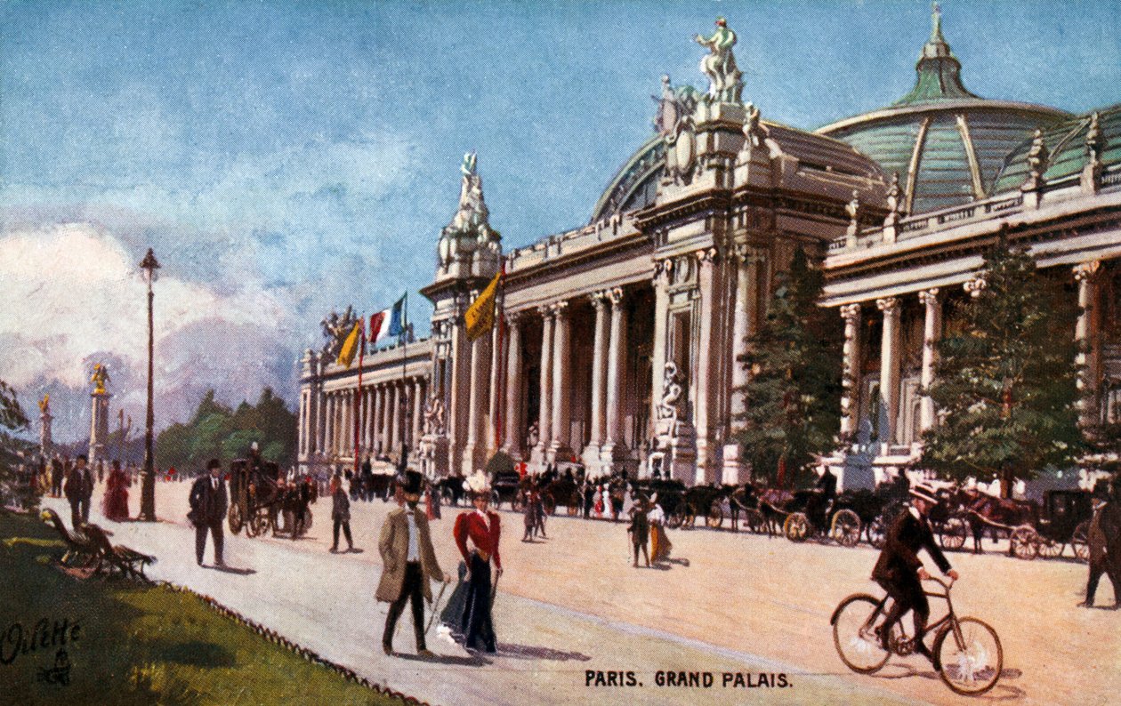 Párizs - Grand Palais alkotó: Unbekannter Künstler