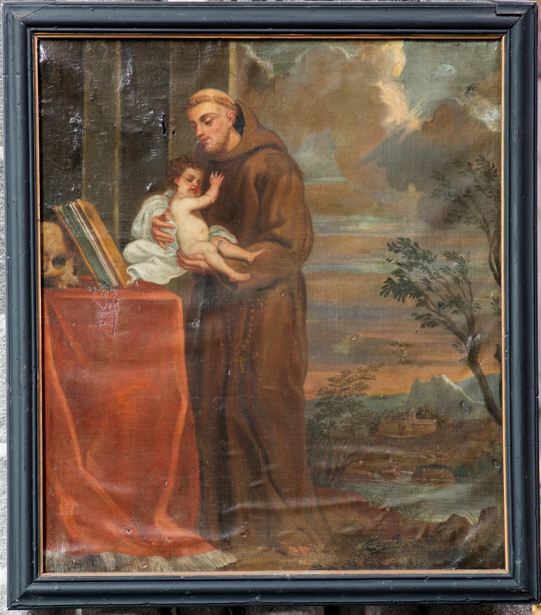 Plébániatemplom (Saint Walburga plébániatemplom). festmény. alkotó: Unbekannter Künstler
