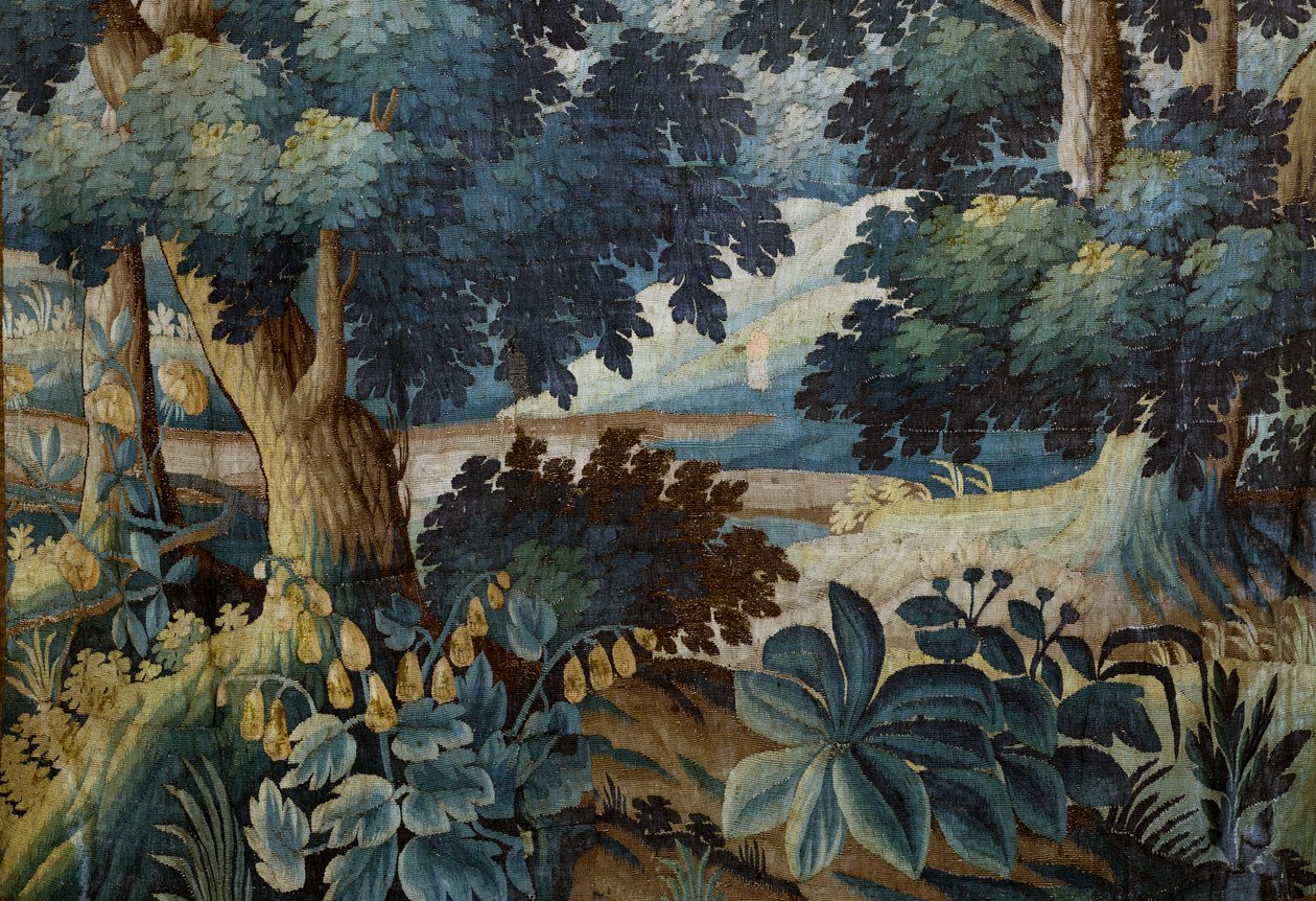 Plébániatemplom („Saint Walburga Parish Church”). gobelin. alkotó: Alec Hunter