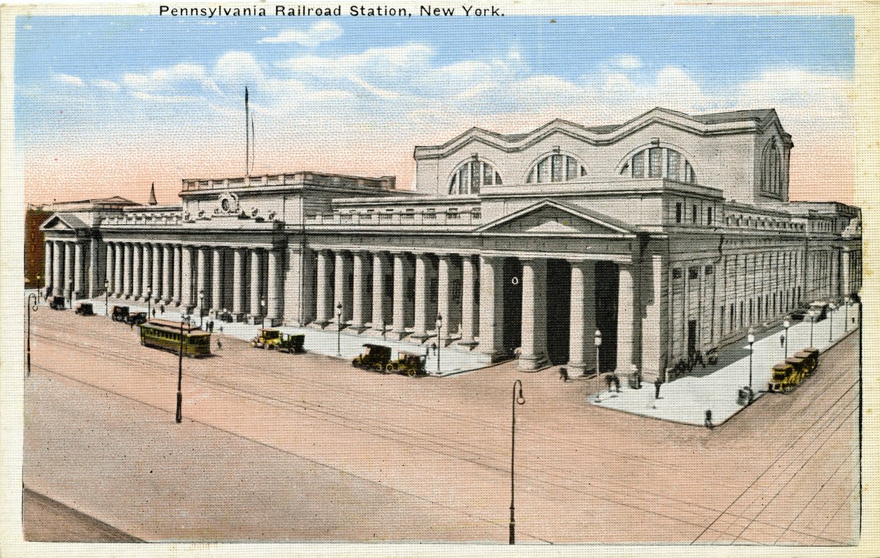 Pennsylvania vasútállomás, New York alkotó: Unbekannter Künstler
