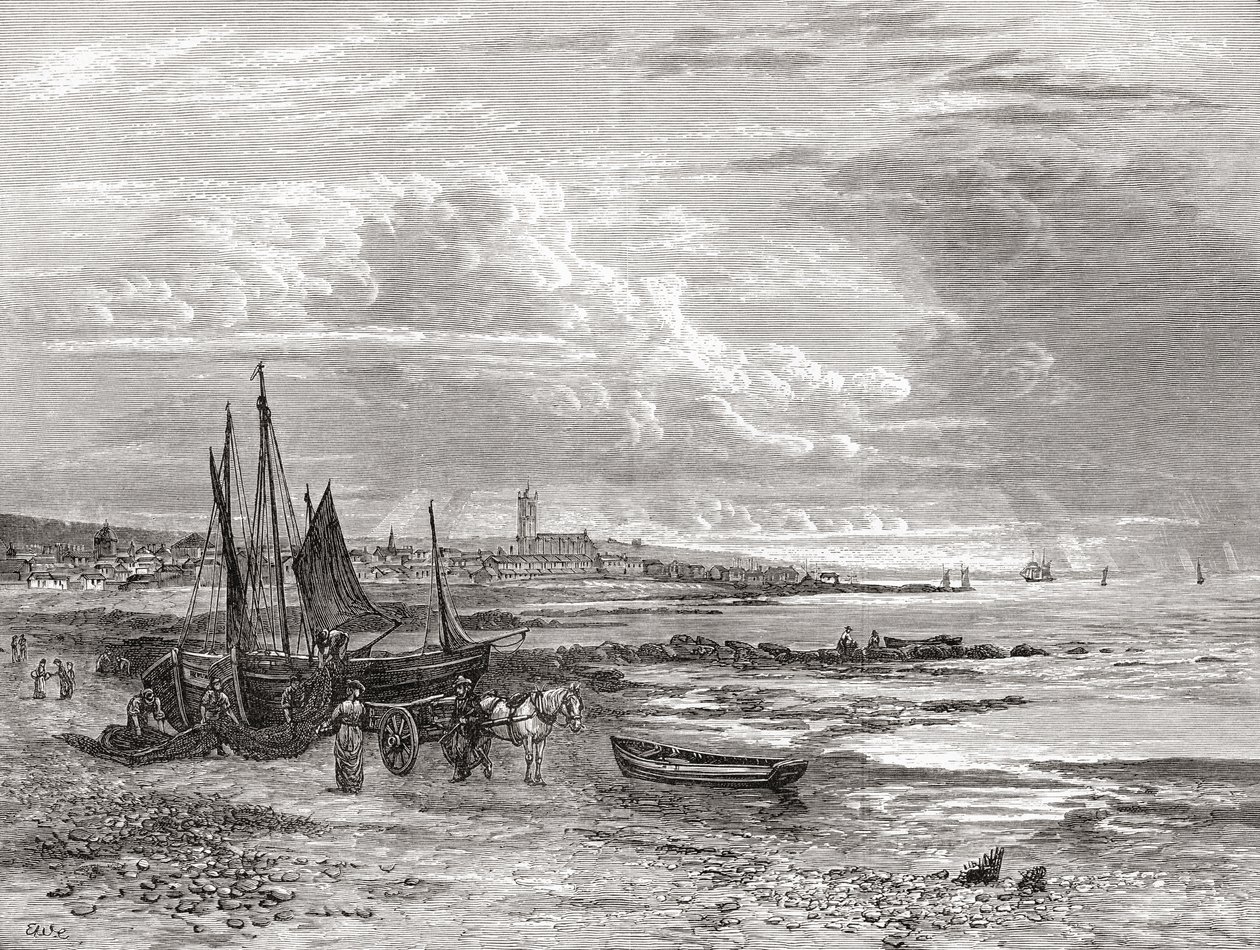 Penzance, Cornwall, Anglia a 19. század végén, a Saját országunkból, 1898-ban alkotó: Unbekannt
