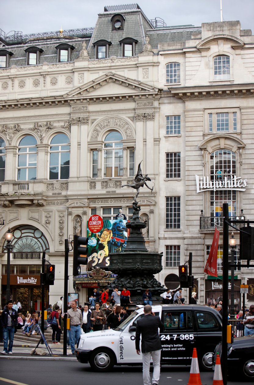 Piccadilly Circus, London (fotó) alkotó: Unbekannt