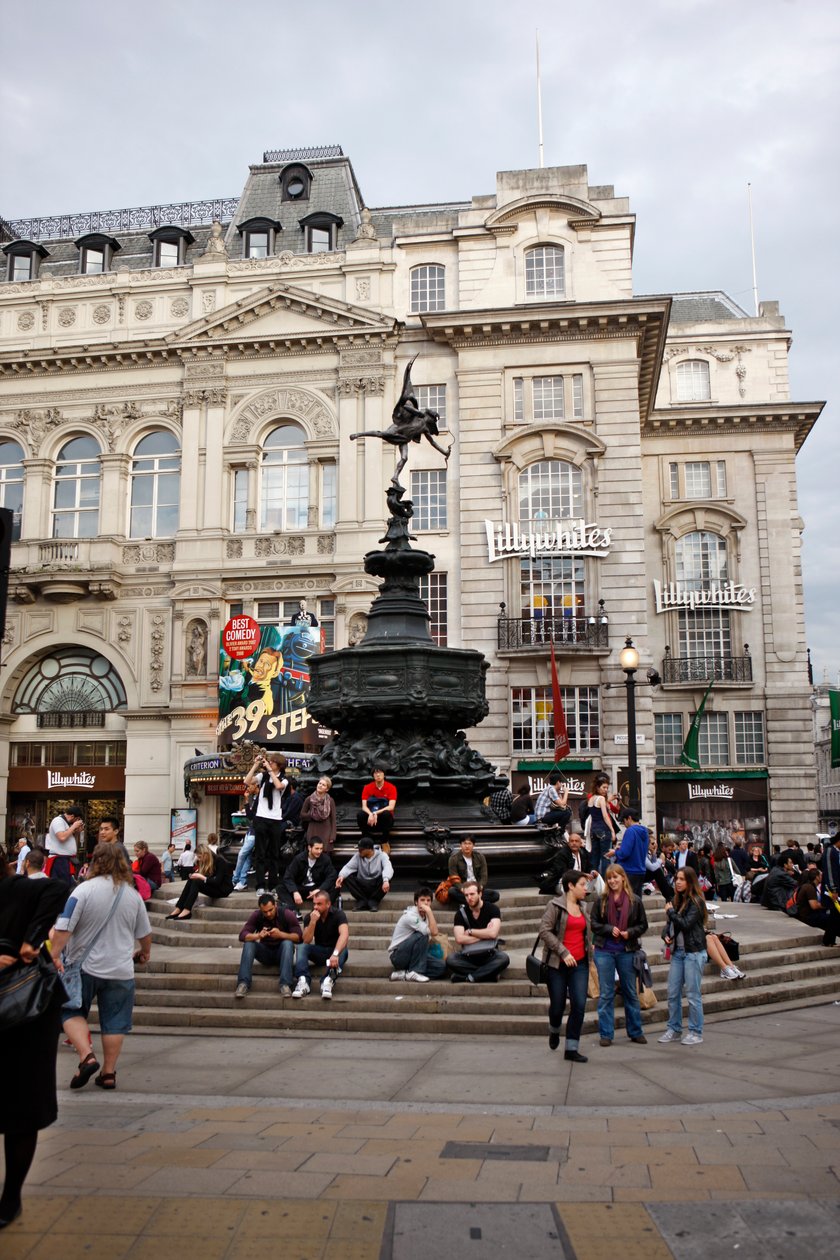 Piccadilly Circus, London (fotó) alkotó: Unbekannt