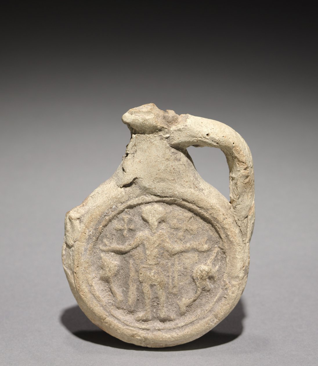 Zarándoklombik Saint Menasszal, 500-700 alkotó: Unbekannt