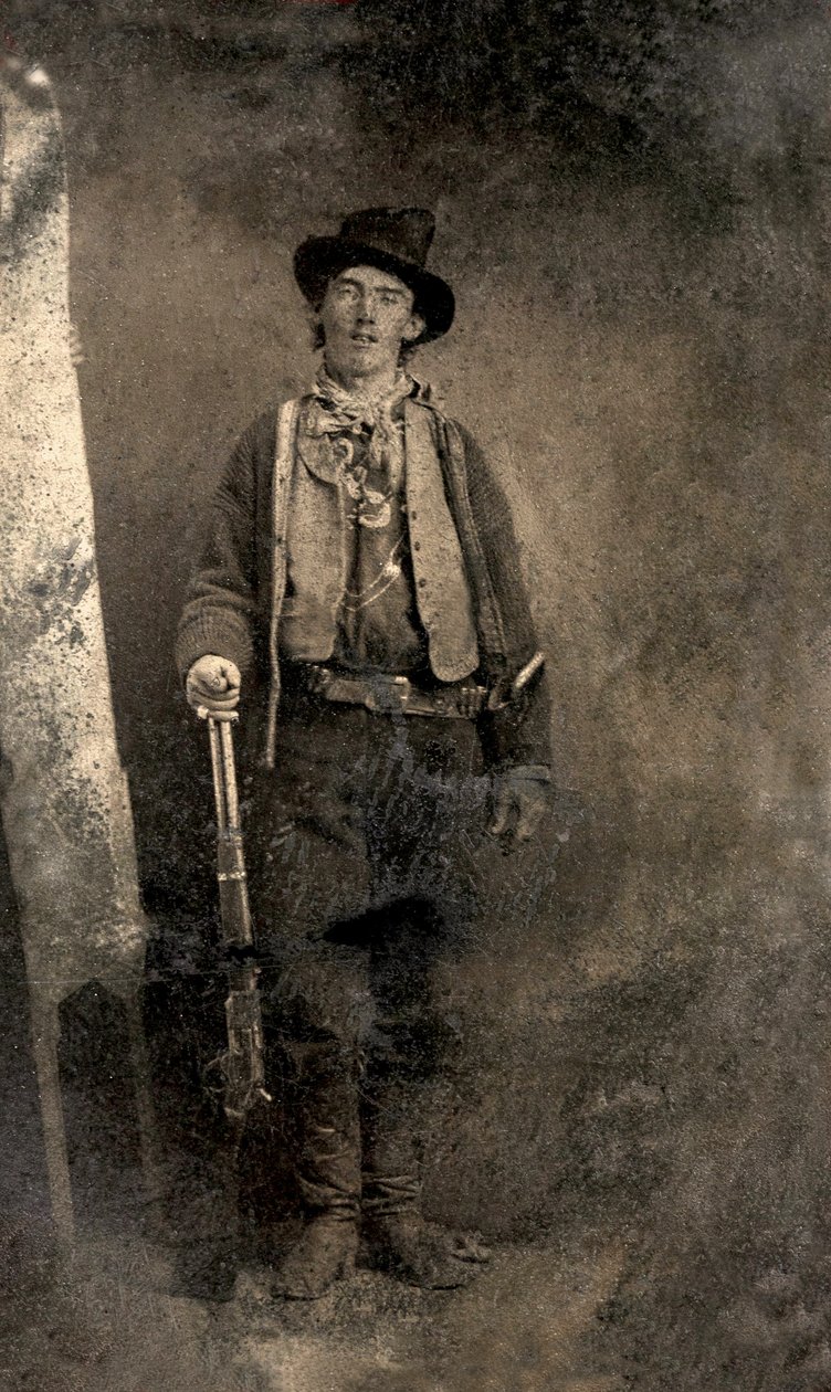Billy, a kölyök portréja, Fort Sumner. 1879 (fotó) alkotó: Juste Lisch