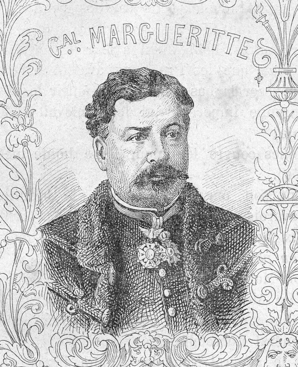 Jean-Auguste Margueritte francia tábornok portréja, francia-porosz háború alkotó: Unbekannter Künstler