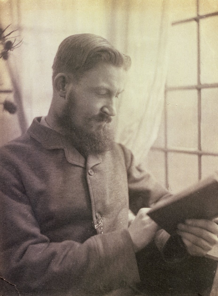 George Bernard Shaw (1856-1950) fiatal férfi portréja alkotó: Unbekannt