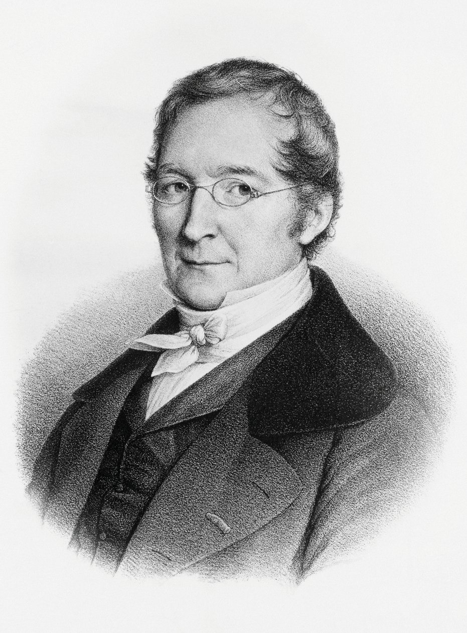 Joseph-Louis Gay-Lussac (1778-1850) francia kémikus és fizikus portréja, metszet alkotó: William M. Timlin