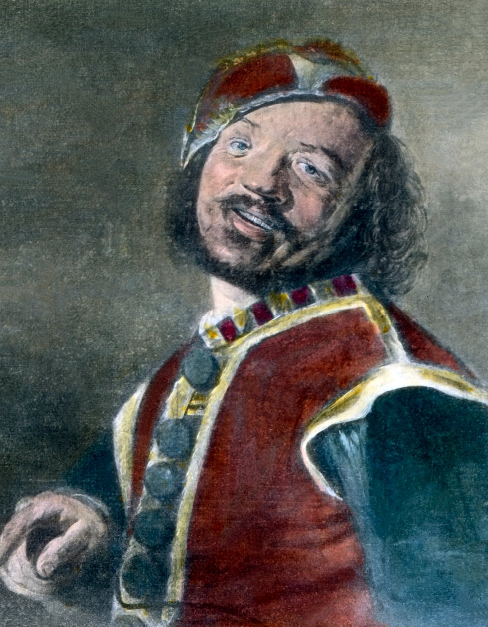 Portrait of a juggler alkotó: Unbekannter Künstler