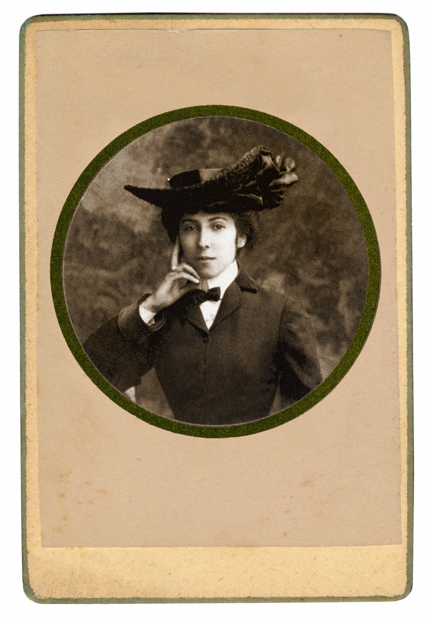 Catherine Pozzi francia költő portréja, 1900 körül alkotó: Unbekannt