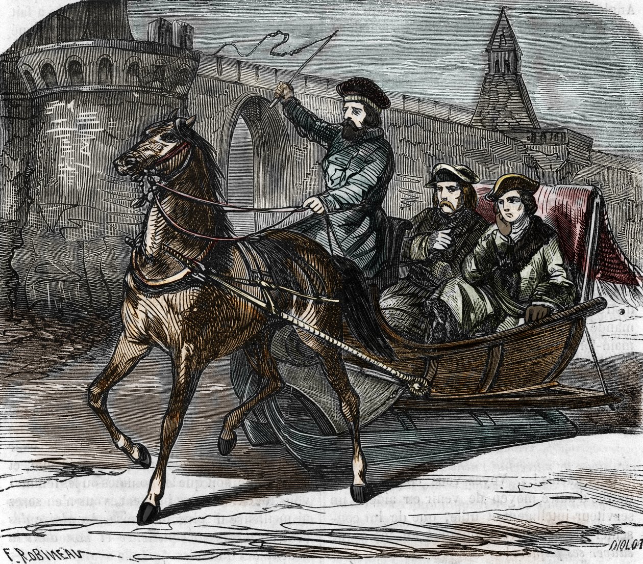 Eon lovagjának portréja Oroszországban, 1756. június alkotó: Alec Hunter