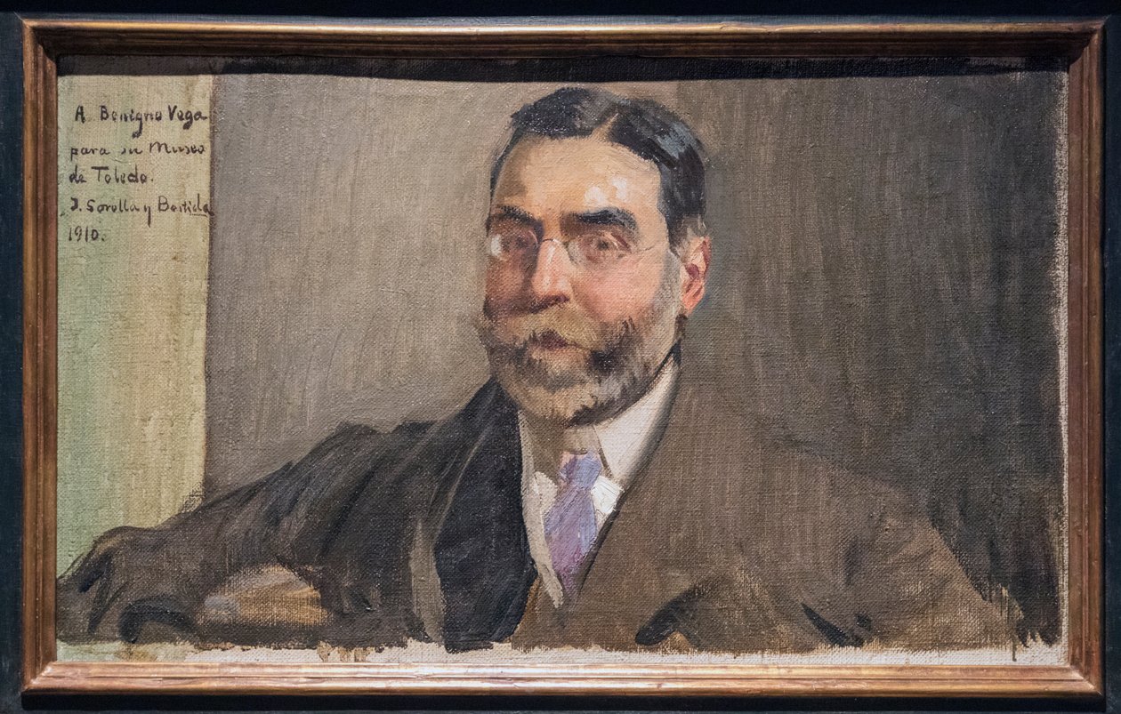 A Marques de la Vega Inclan portréja, Joaquin Sorolla alkotó: Unbekannt