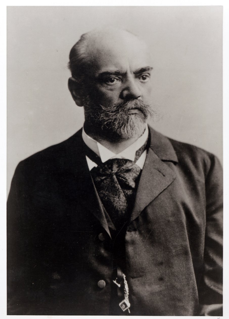 Antonin Dvorak (1841-1904) cseh zeneszerző portréfotója (f/w fotó) alkotó: Unbekannt