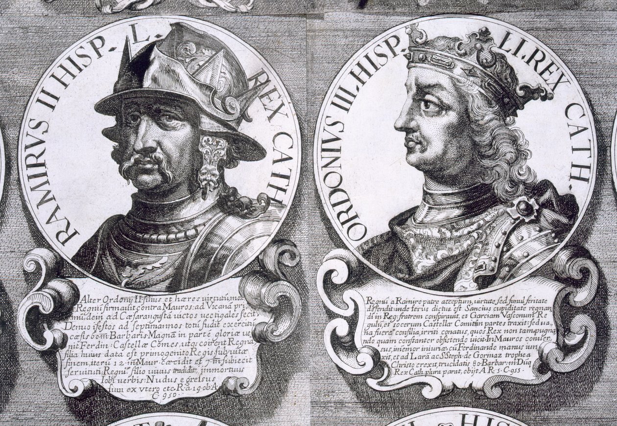 II. Ramiro és III. Rend portréi alkotó: Unbekannt