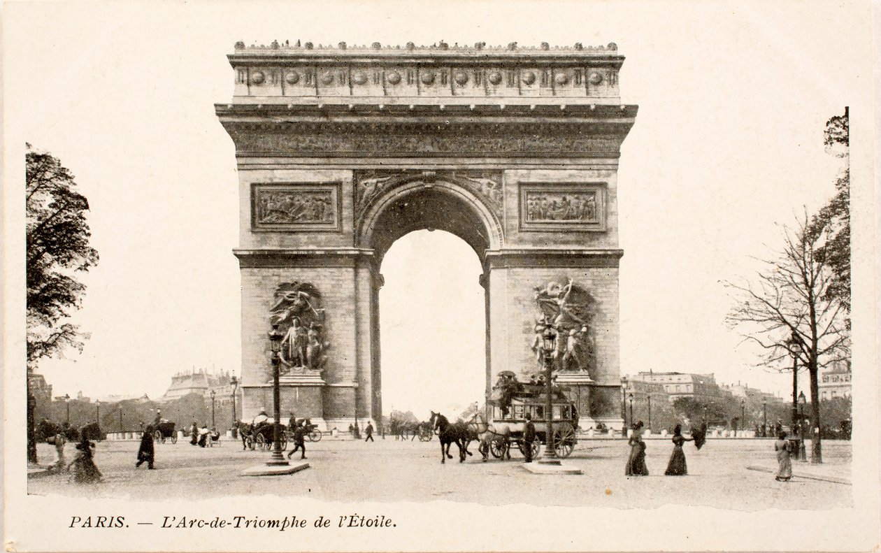 Képeslap/Arc de Triomphe de l