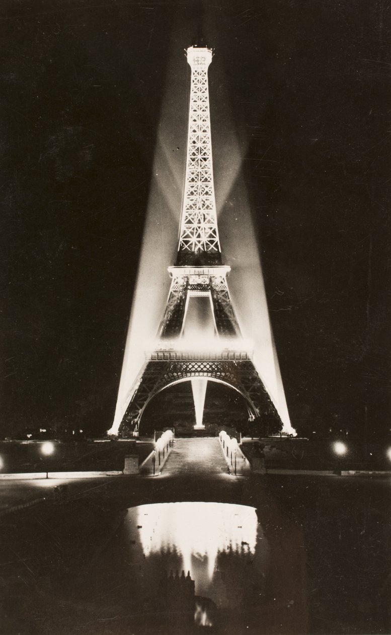 Képeslap/Eiffel-torony/Párizs/Seine/Ile de France/Franciaország alkotó: William M. Timlin