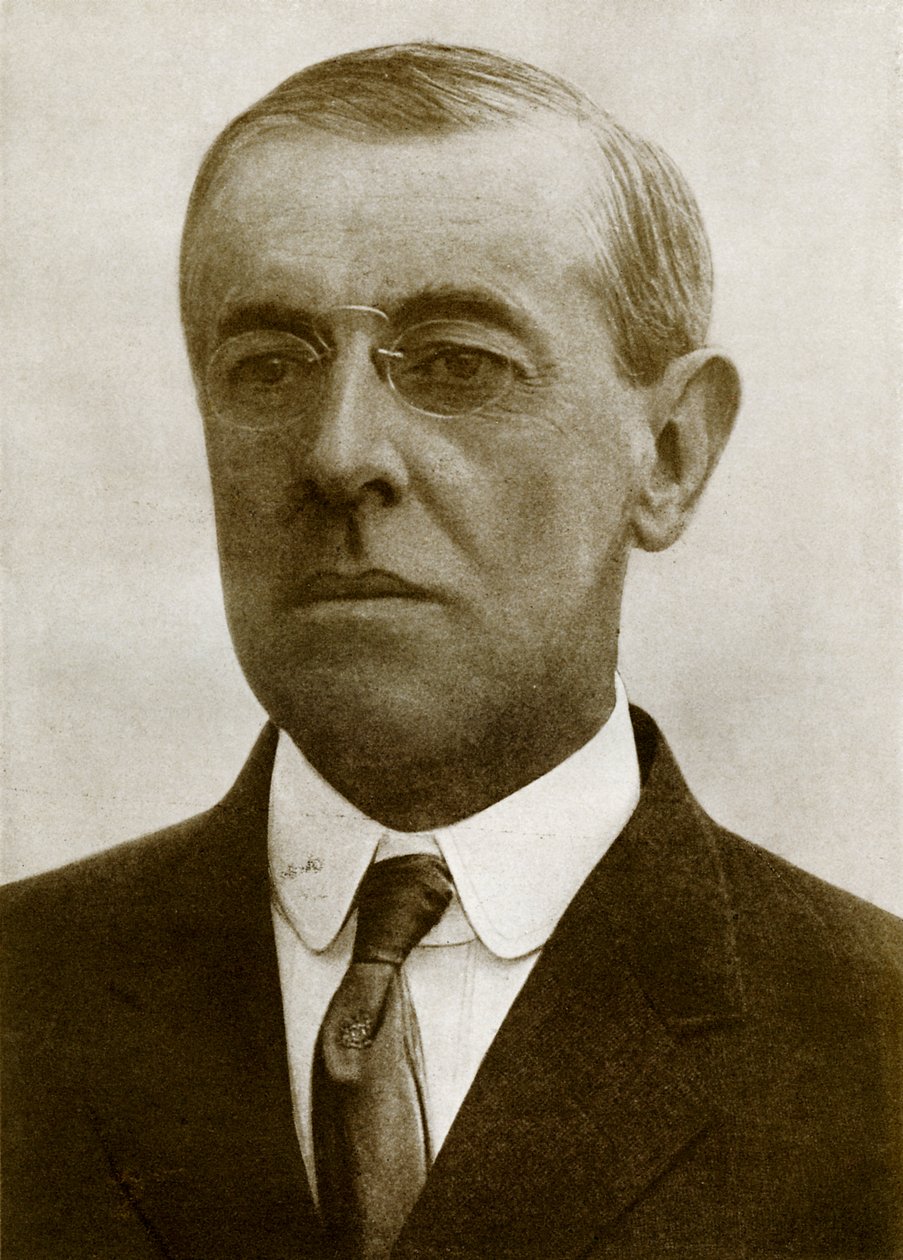Woodrow Wilson elnök alkotó: Unbekannter Künstler