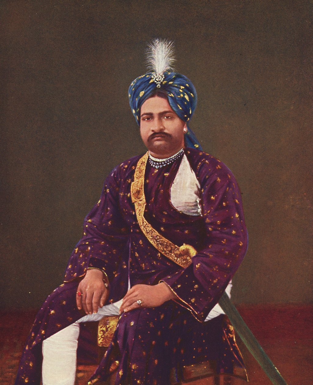 Sher Zaman herceg Született 1881-ben ; Herceg és Rasul Khan első fia ; Fénykép az 1900-as évek elején készült ; Junagadh ; Gujarat ; India. alkotó: Unbekannter Künstler