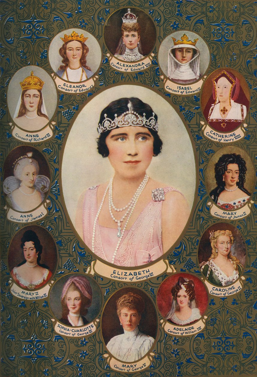 Queen Consorts koronázása a Westminster Abbeyben alkotó: Unbekannter Künstler