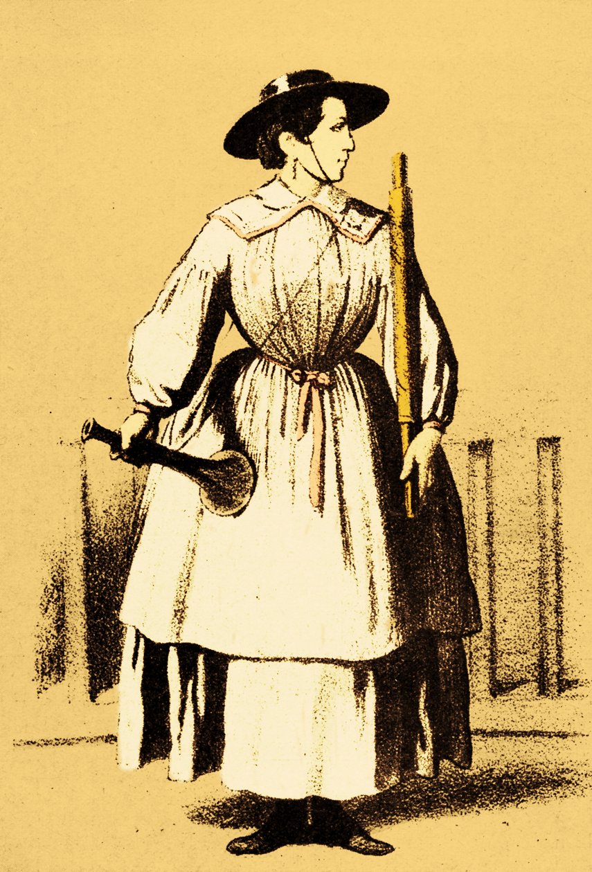 Vasúti vasúti átjáró őr, 1845 körül alkotó: Unbekannter Künstler