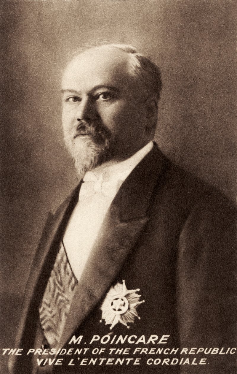 Raymond Poincaré - portré alkotó: Unbekannter Künstler