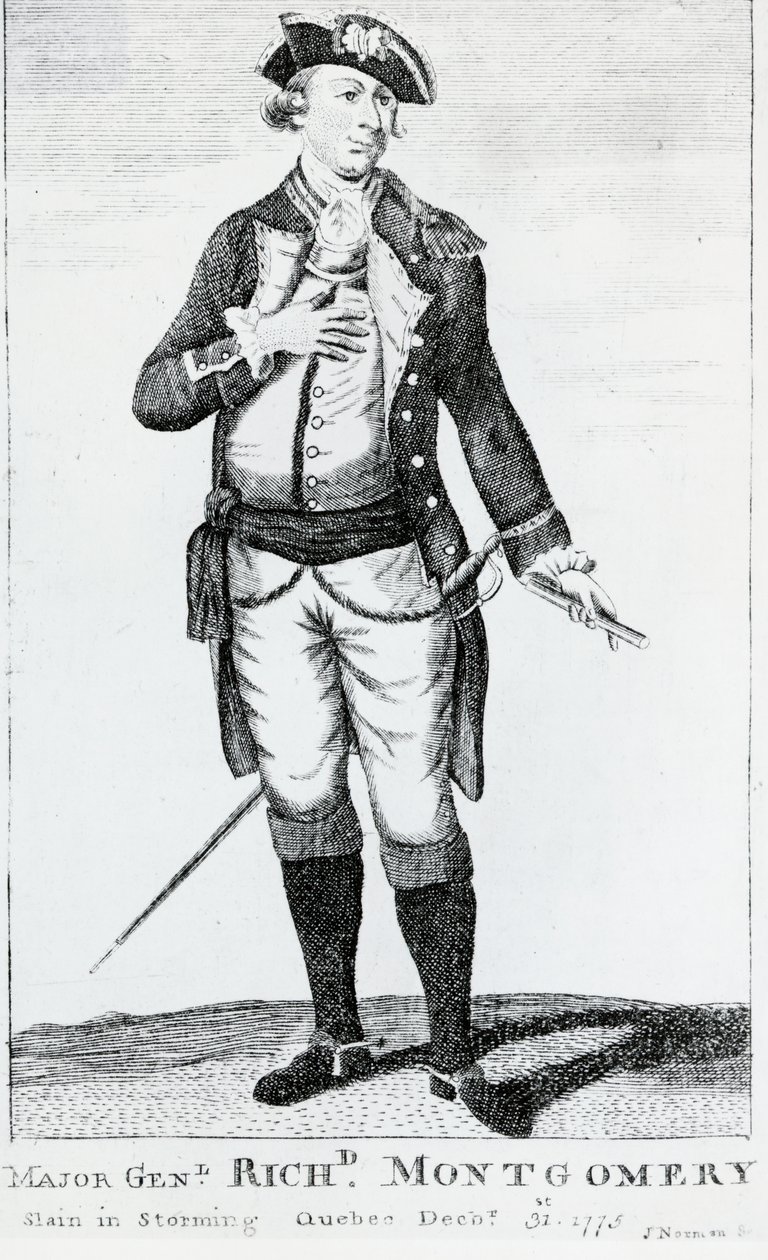 Richard Montgomery (1738-1775) alkotó: Unbekannt