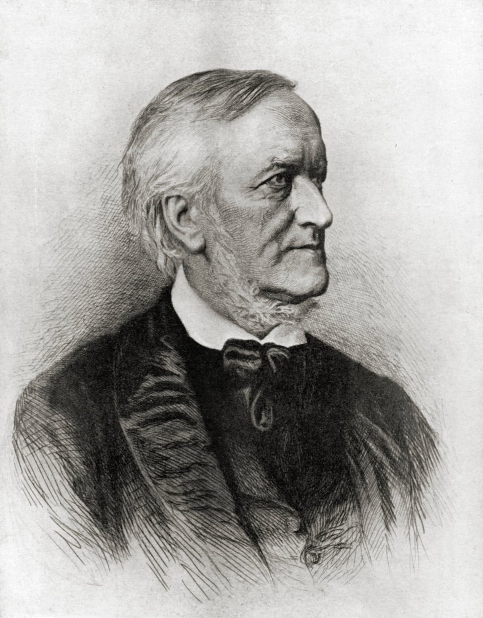 Richard Wagner - profil alkotó: Unbekannt