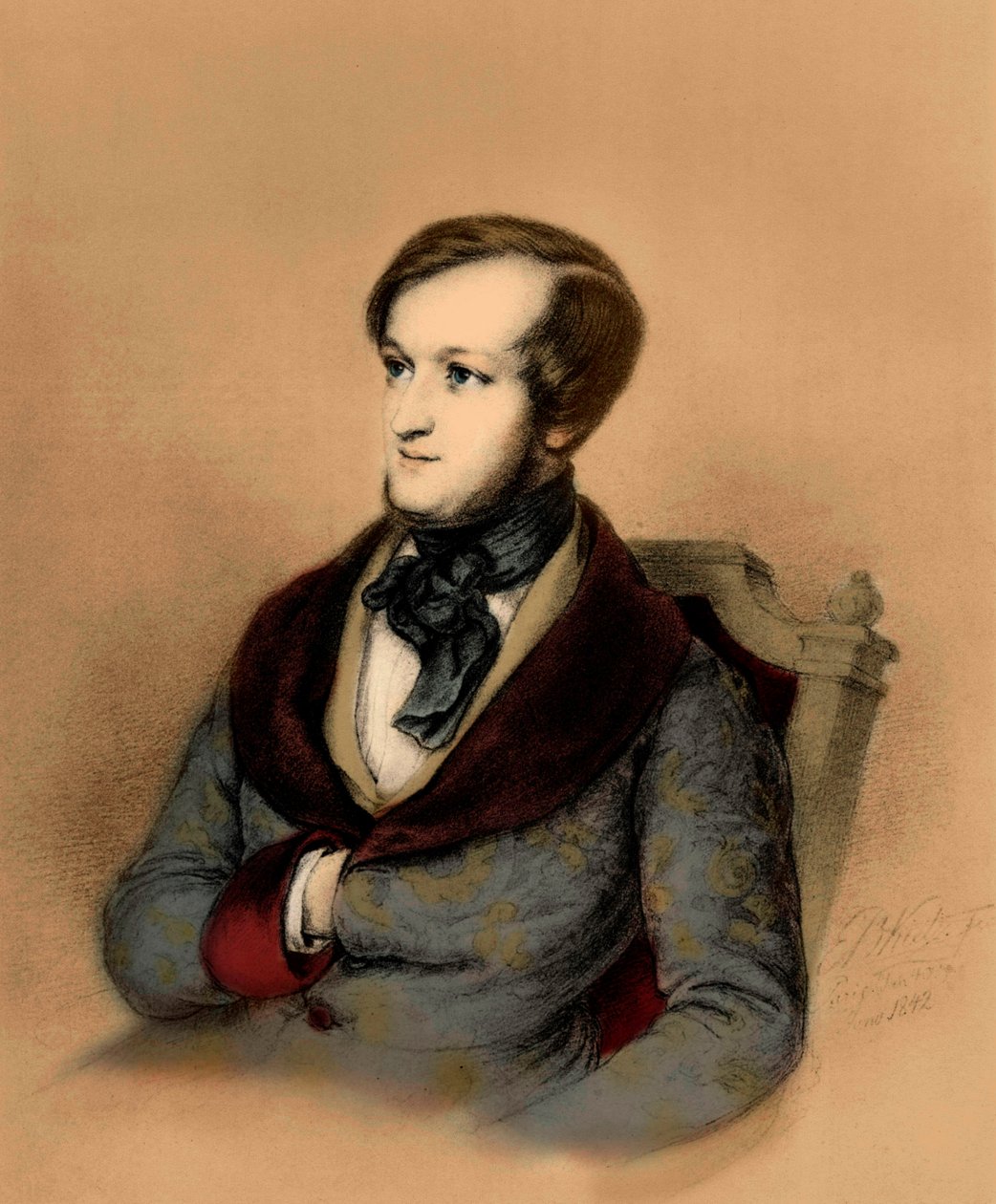 Richard Wagner Párizsban alkotó: Unbekannter Künstler
