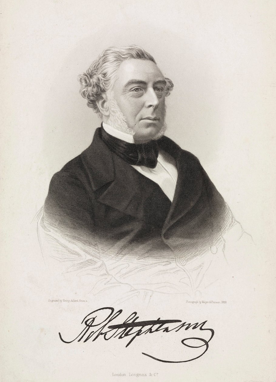 Robert Stephenson angol gépész- és építőmérnök, 1850-es évek alkotó: Unbekannt