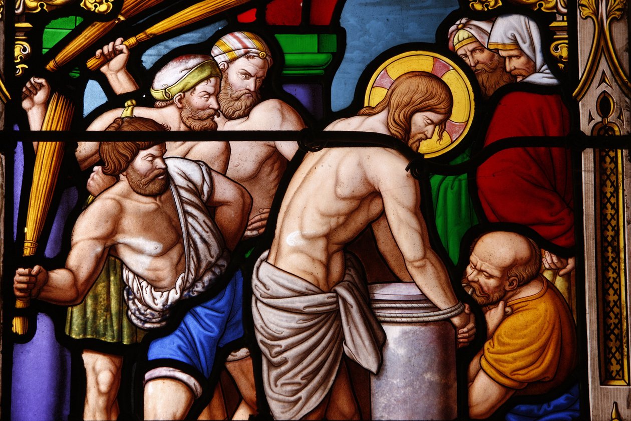 Szent Aignan templom Krisztus szenvedése, Chartres, Franciaország alkotó: Unbekannt