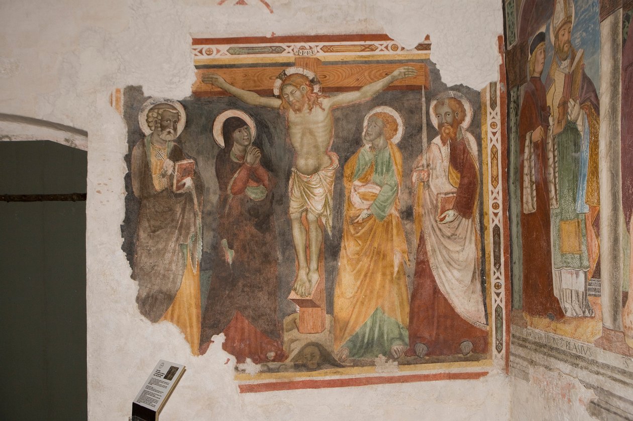 Saint Pietro és Paolo templom, Valvasone, Friuli, Olaszország (freskó) alkotó: Benjamin Baud