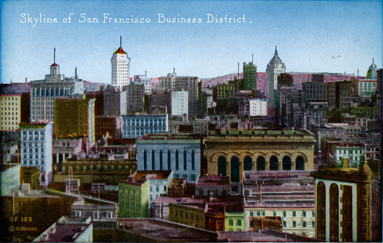 San Francisco: San Francisco: Üzleti negyed alkotó: Unbekannter Künstler