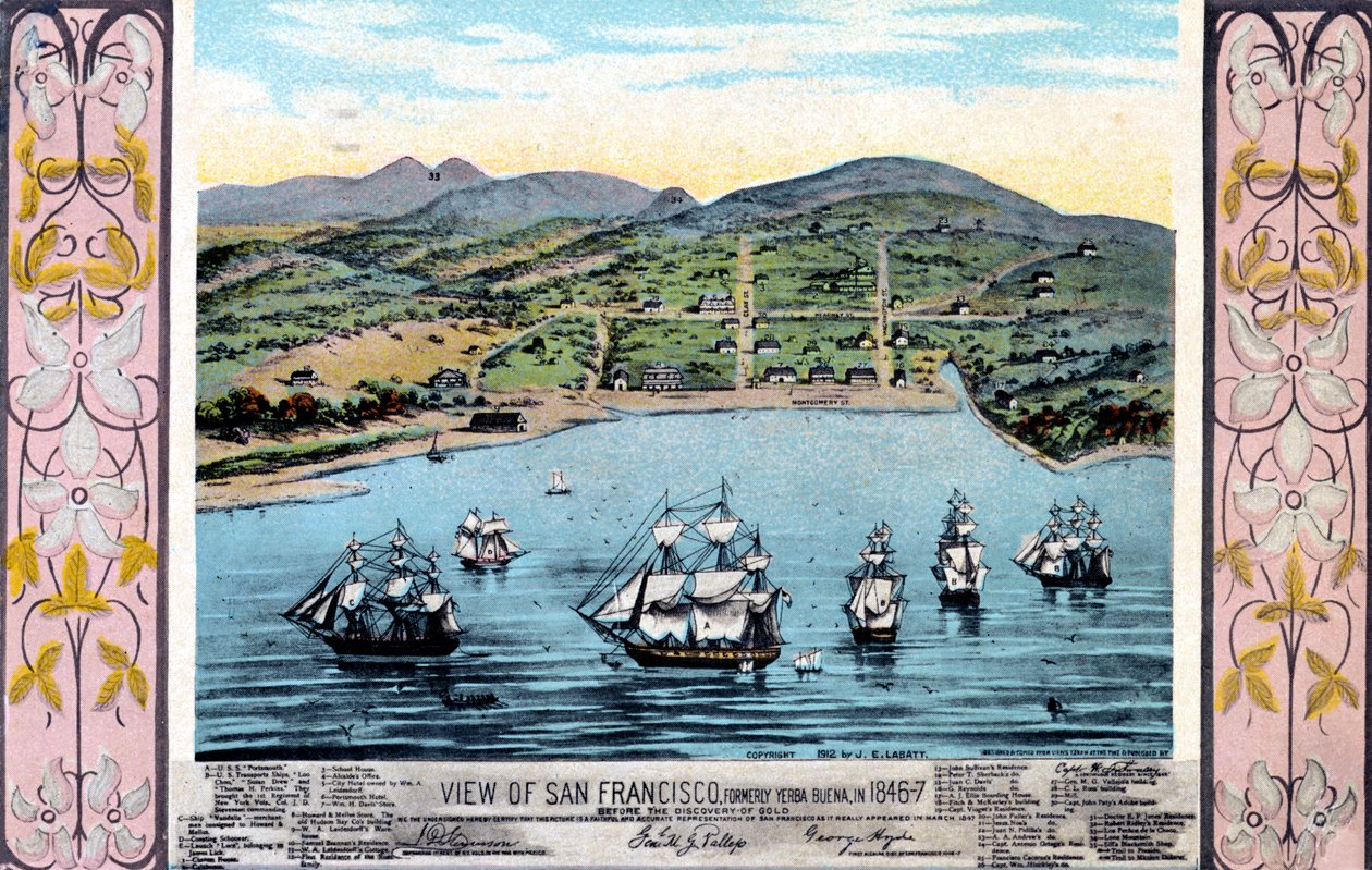 San Francisco Kalifornia alkotó: Unbekannter Künstler