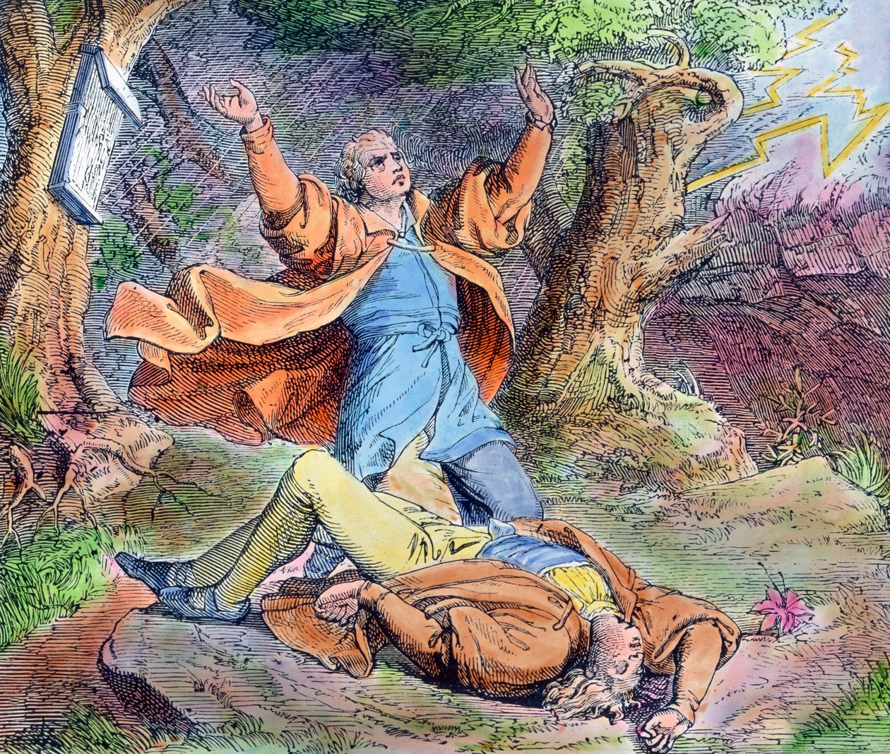 Scene from the life of Protestand reformer Martin Luther alkotó: Unbekannter Künstler