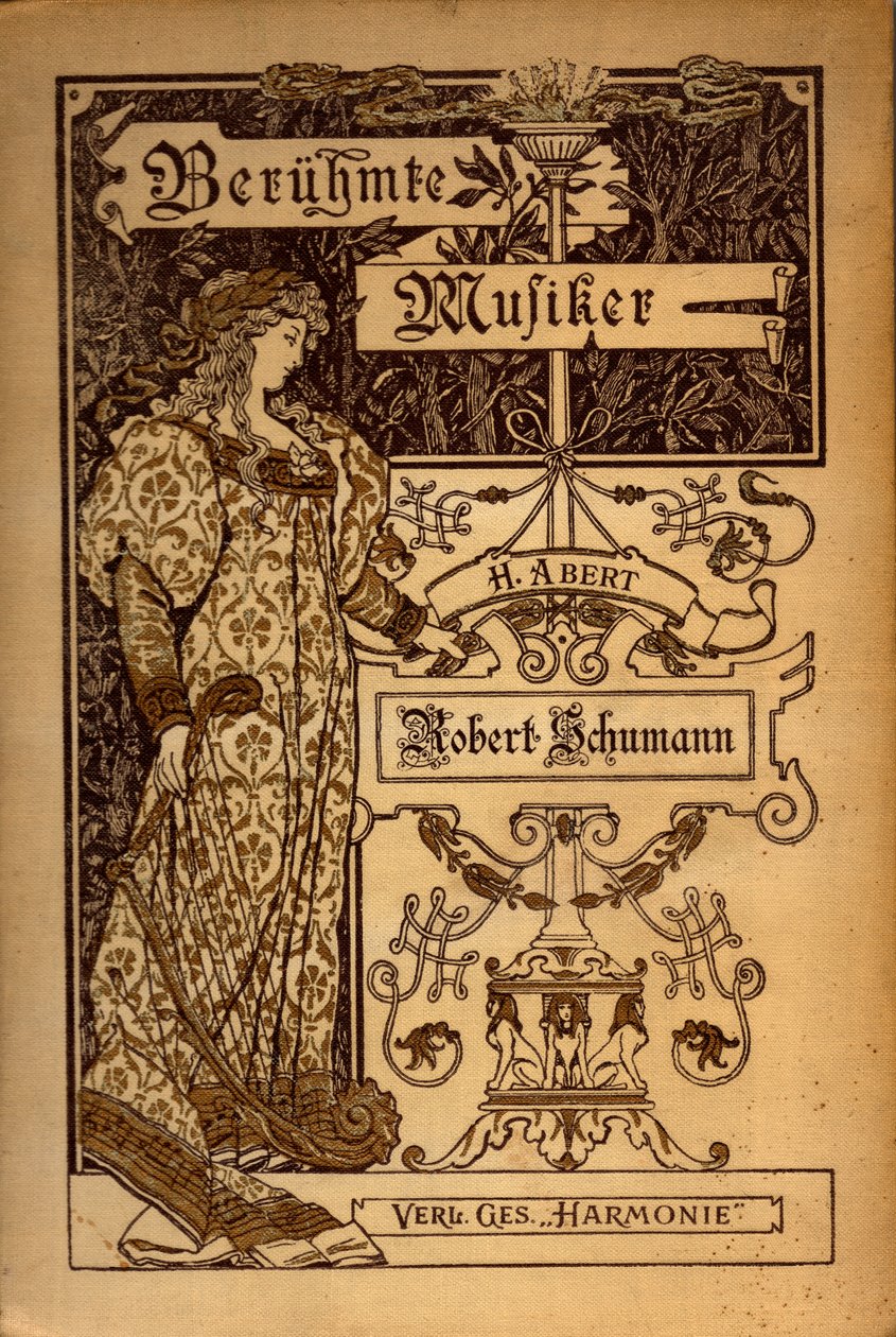 Robert Schumann kotta (metszet) alkotó: William M. Timlin