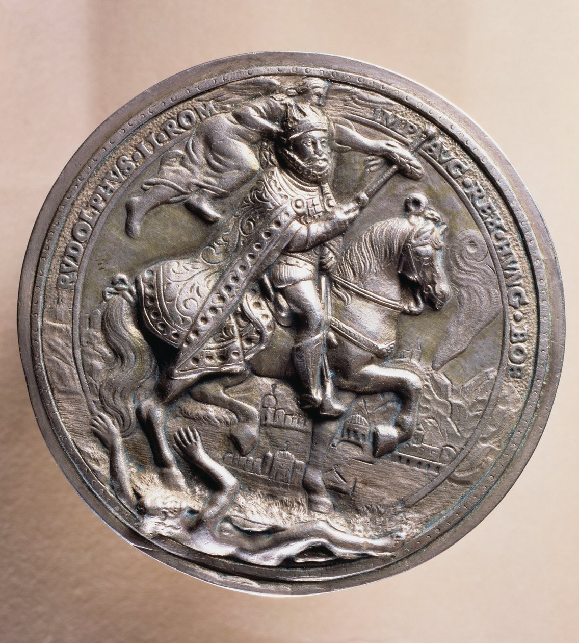 Ezüst medalion alkotó: Nicolas d