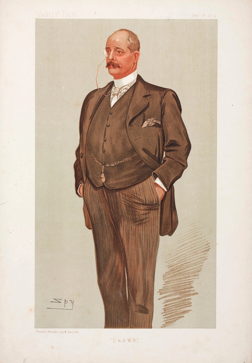 Sir Frederick Harrison, az LNWR vezérigazgatója alkotó: Unbekannt