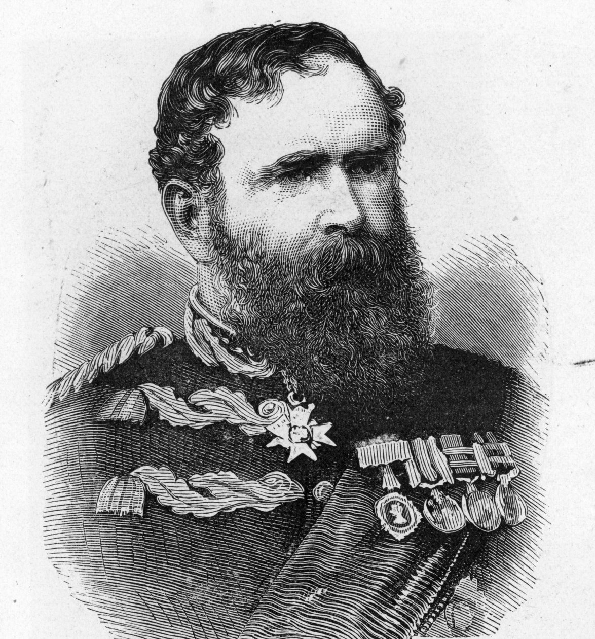 Sir Peter Stark Lumsden (litho) alkotó: Unbekannt
