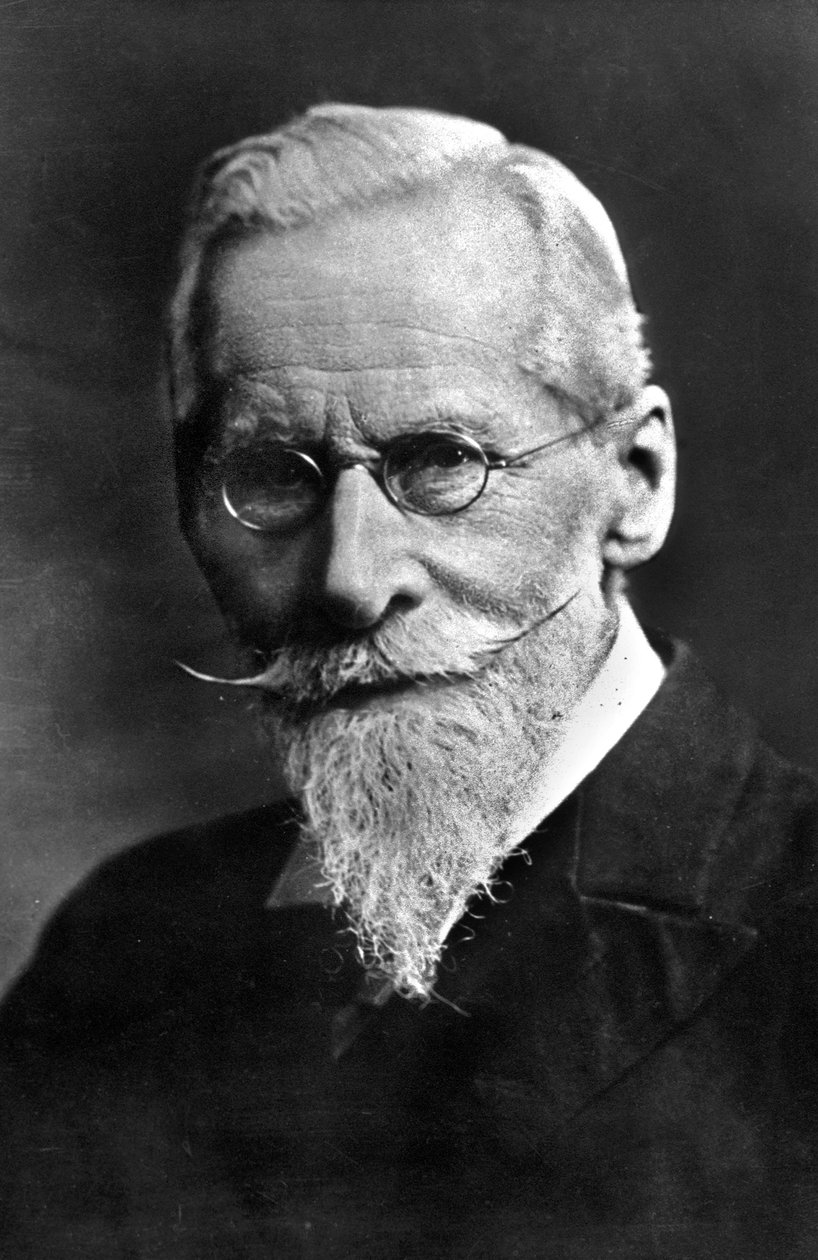 Sir William Crookes (1832-1919) angol tudós alkotó: Unbekannter Künstler