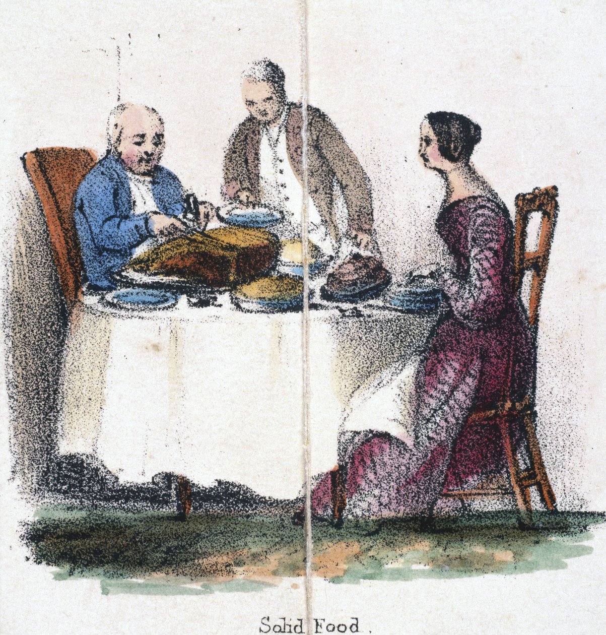 Szilárd étel”, 1845 alkotó: Unbekannter Künstler