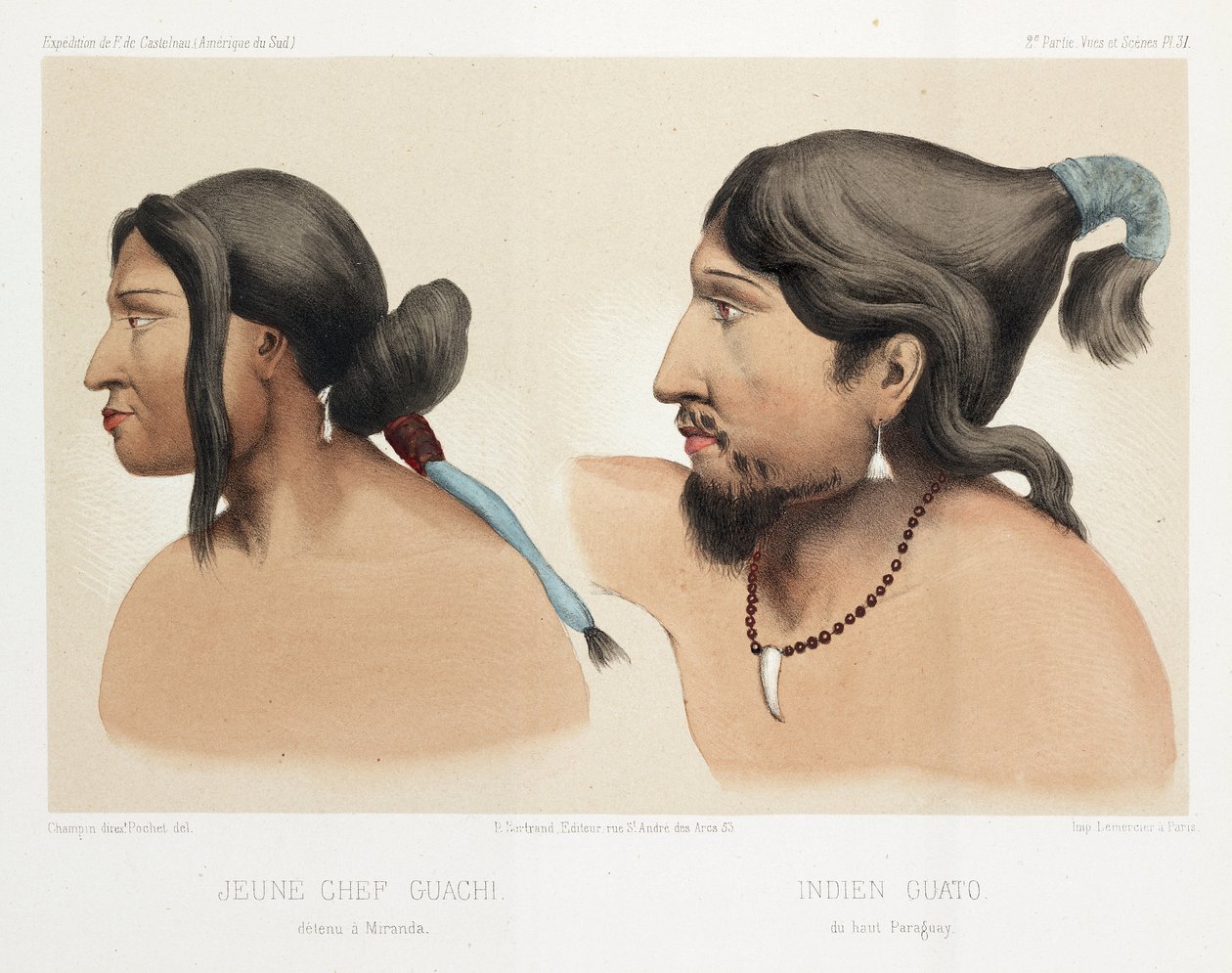 Dél-amerikai indiánok, 1843-1847 alkotó: Unbekannt
