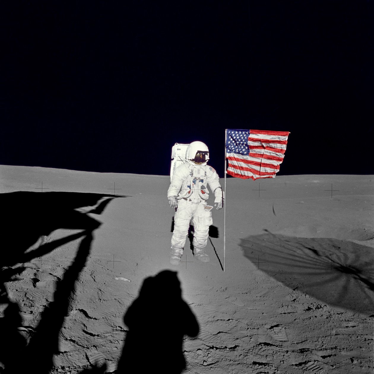 Edgar Mitchell űrsétája az Apollo 14 küldetésben alkotó: Unbekannt