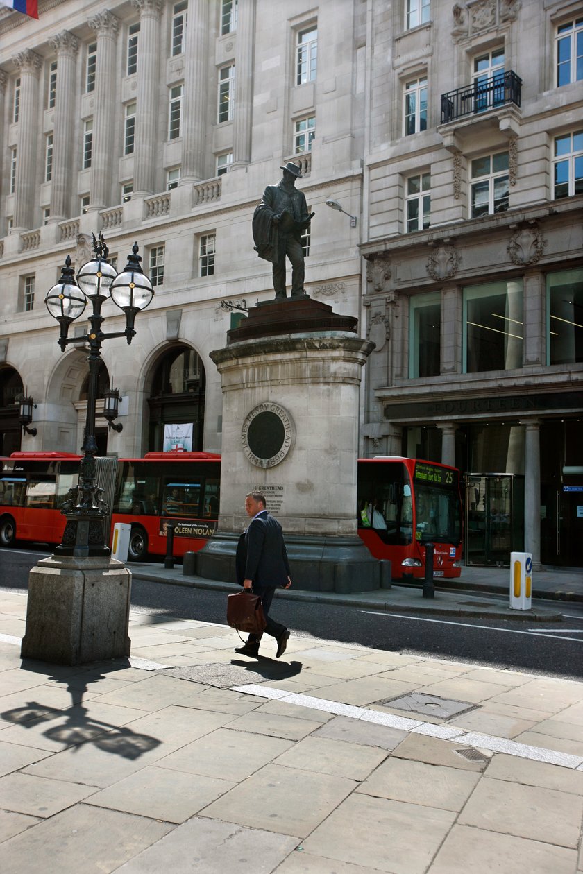 James Henry Greathead szobra, London (fotó) alkotó: Unbekannt
